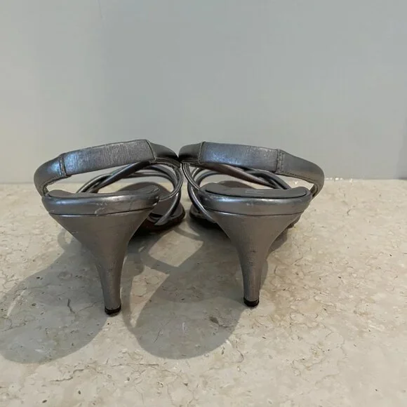 Vintage Prada Milano Leather Strappy Heels – Size 39 - Picture 2 of 4